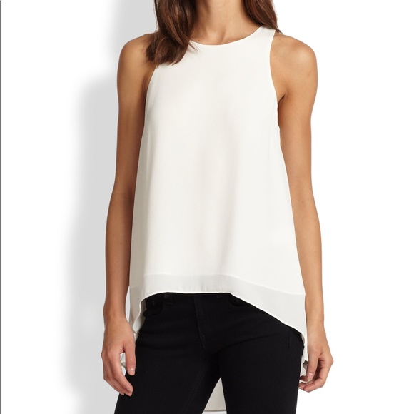 Elizabeth and James Tops - Elizabeth & James Everly Arch-Hem Top